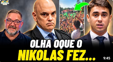 AuriVerde Brasil - Nikolas Ferreira vai ao Amapá e pressiona Alcolumbre por impeachment de Moraes - Clique na FOTO Para ir ao Video