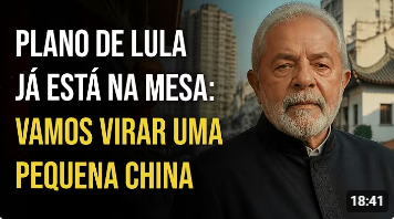Bruno Musa - PLANO DE LULA JÁ ESTÁ NA MESA: VAMOS VIRAR UMA PEQUENA CHINA - Clique na FOTO Para ir ao Video
