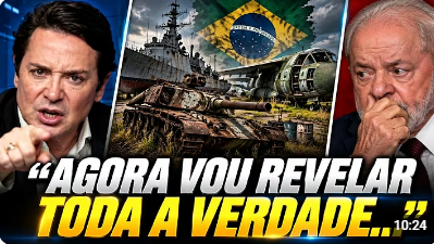 Voz do Brasil - BOMBA: Dantas faz DESCOBERTA assustadora sobra as FORÇAS ARMADAS e revela ao vivo... - Clique na FOTO Para ir ao Video