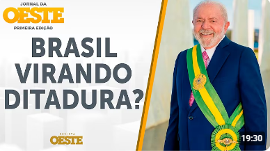 Revista Oeste - O Brasil virou regime? EUA tratam Lula como ditador e cobram eleições justas - Clique na FOTO Para ir ao Video
