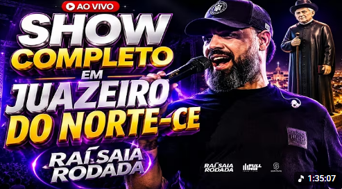 Raí saia Rodada - em Juazeiro do Norte-CE -  Jul26 - Clique na FOTO Para ir ao Show