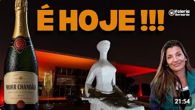 Valeria Bernardo - O DIA D para Alexandre de Moraes - As lambanças do fim de semana e a sessão da esperança no STF - Clique na FOTO Para ir ao Video