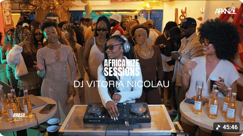  DJ VITÓRIA NICOLAU - AFRICANIZE SESSIONS - Afrobeats, R&B, Brazilian Funk - Clique na FOTO Para ir ao Show
