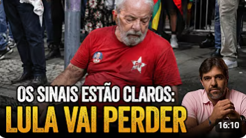 Bruno Musa - OS SINAIS ESTÃO CLAROS: LULA VAI PERDER E ALGO MAIOR VAI ACONTECER - Clique na FOTO Para ir ao Video