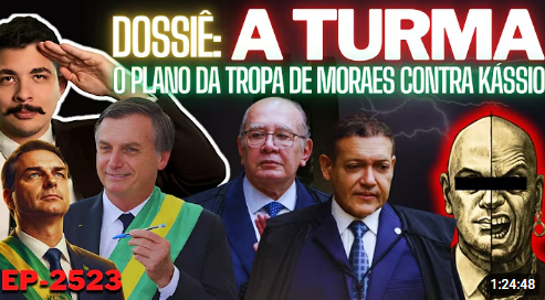 KiM PAiM - Dossiê: A TURMA - O Plano da TROPA de Moraes Contra Kássio. Vão Deixar FLÁVIO na CHUVA Igual Jair? - Clique na FOTO Para ir ao Video
