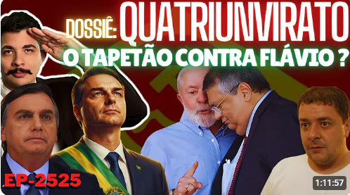 KiM PAiM - Dossiê: QUATRIUNVIRATO - O Tapetão CONTRA Flávio Pela União PT-MBL + Turma do Lulinha PASSOU Recibo. - Clique na FOTO Para ir ao Video