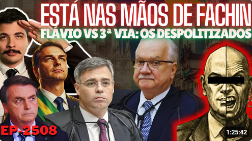 KiM PAiM - Mendonça LIBEROU: Está Nas MÃOS de Fraquim + Flávio vs 3ª Via: Os Despolitizados São um Problema. - Clique na FOTO Para ir ao Video