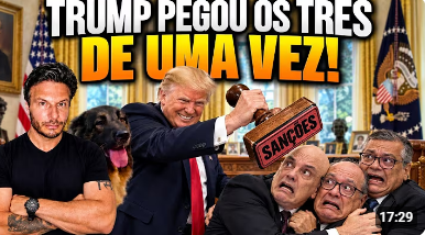 oiluiz TV - TRUMP ENTRA NO JOGO E PEGA DINO, GILMAR E XANDÃO NO PULO! - Clique na FOTO Para ir ao Video
