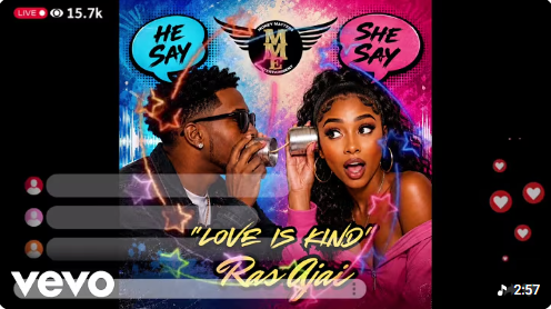 Ras Ajai - Love Is Kind - Clique na FOTO Para Curtir este lançamento!
