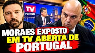 Opinião Livre Com Dr. Sandro Gonçalves : Moraes Exposto em TV Aberta de Portugal - Clique na FOTO Para ir ao Video