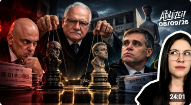Te Atualizei - 
A operação SALVA TOGA - Mas que acaba sendo apenas "SALVA MORAES". Vai ter CORAGEM, Fachin? - Clique na FOTO Para ir ao Video