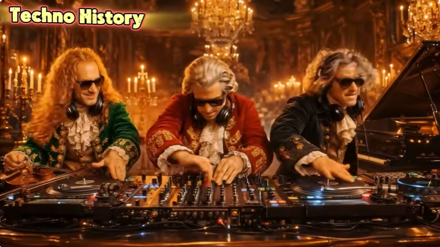 Techno History Official - Vivaldi & Mozart & Beethoven Techno Session  - Clique na FOTO Para ir ao Show