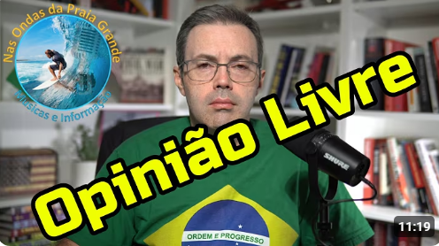Opinião Livre Com Leandro Ruschel - 
A Lavada da Direita na Esquerda Desavisada - Clique na FOTO Para ir ao Video