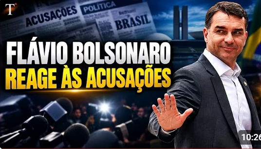 Conversa Timeline - FLÁVIO BOLSONARO REAGE ÀS ACUSAÇÕES E EXPÕE A “FALSA VIRTUDE” NA DIREITA LIMPINHA - Clique na FOTO Para ir ao Video